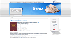Desktop Screenshot of livros.verbojuridico.pt