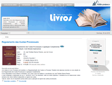 Tablet Screenshot of livros.verbojuridico.pt